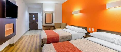 Free WiFi, bed sheets