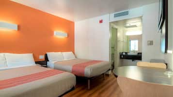 Free WiFi, bed sheets