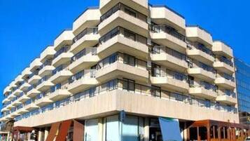 Fassade der Unterkunft