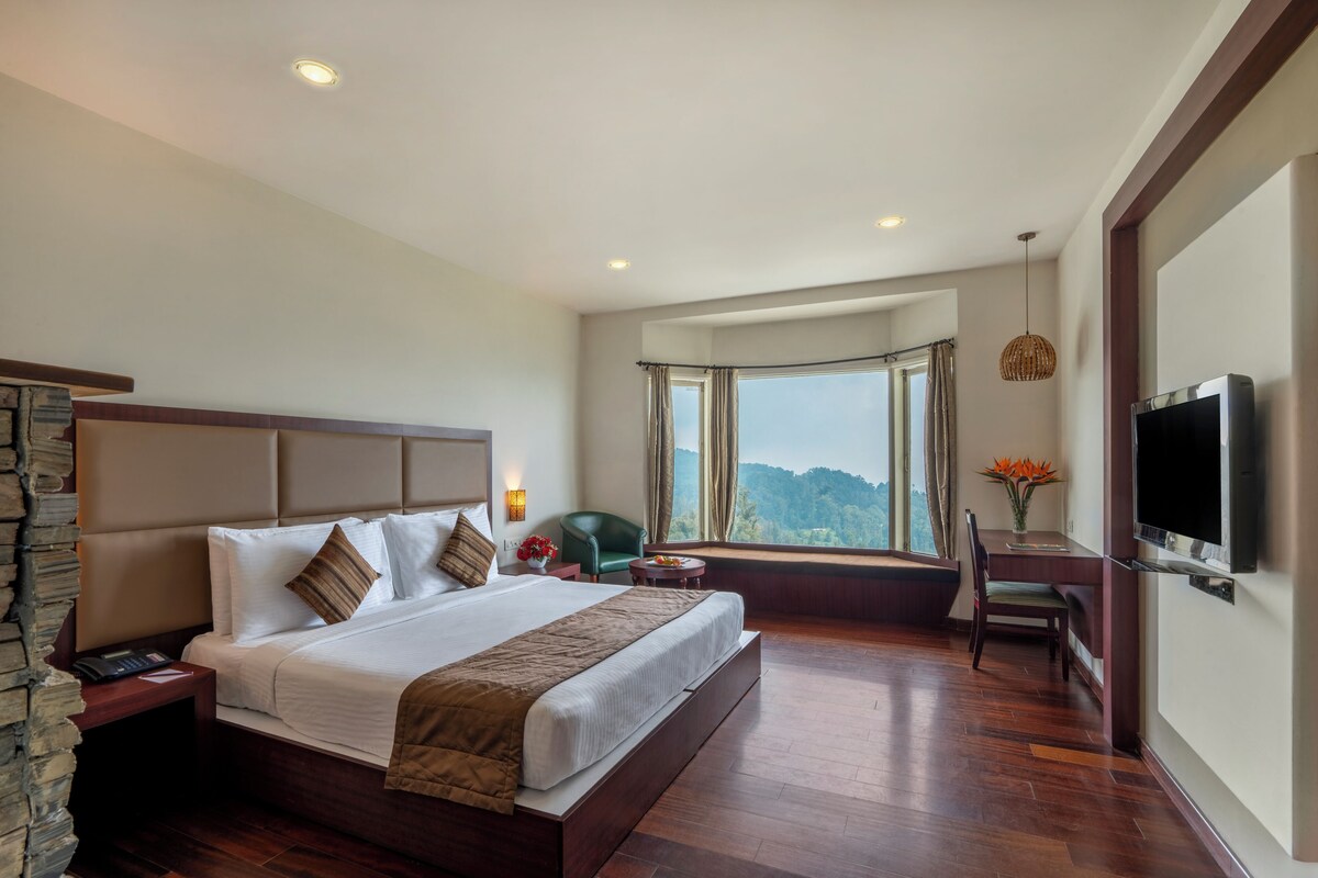 Habitación Premier, 1 cama matrimonial | Tabla de planchar con plancha, wifi gratis y ropa de cama 