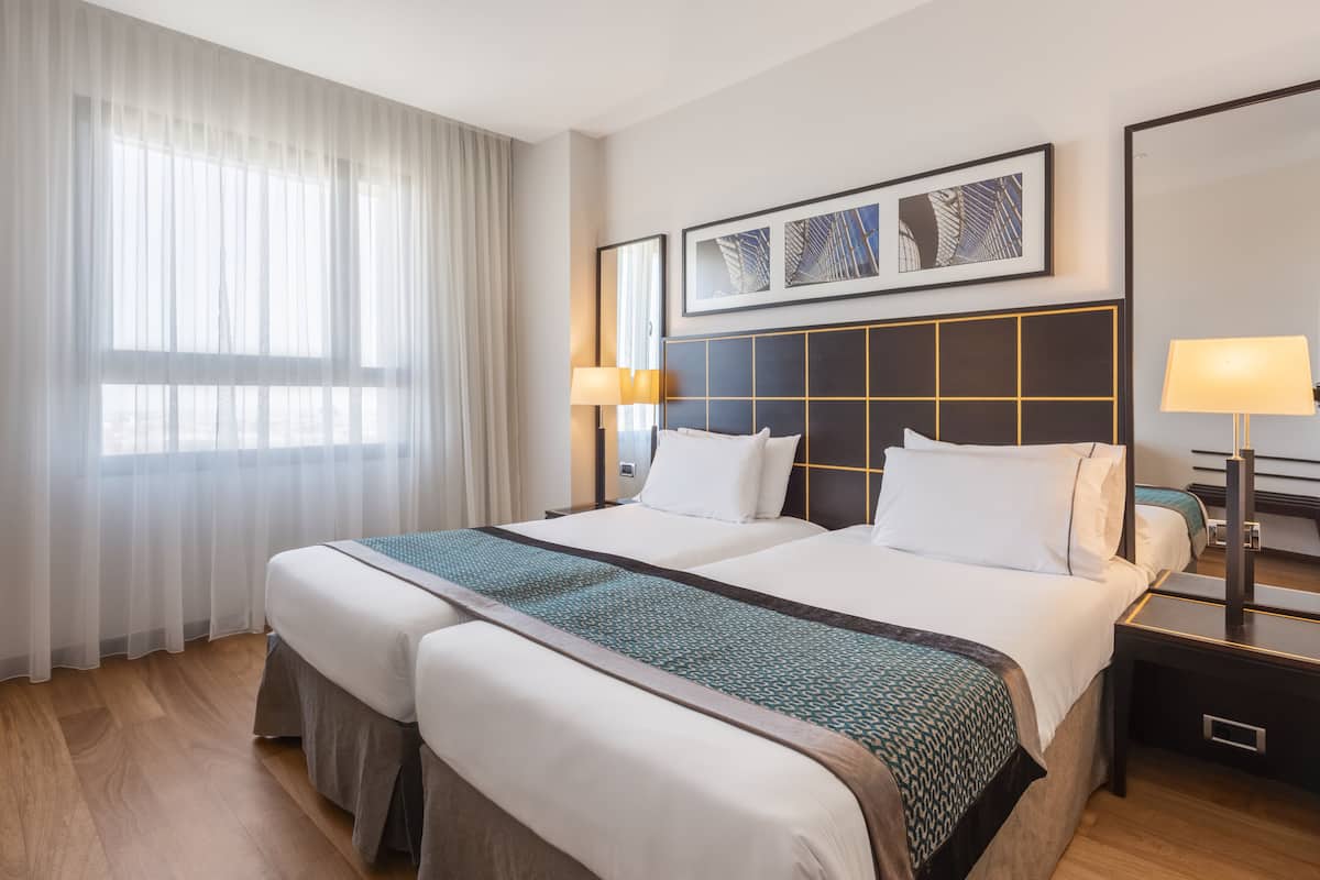 1 habitación, minibar, caja de seguridad en la habitación y escritorio