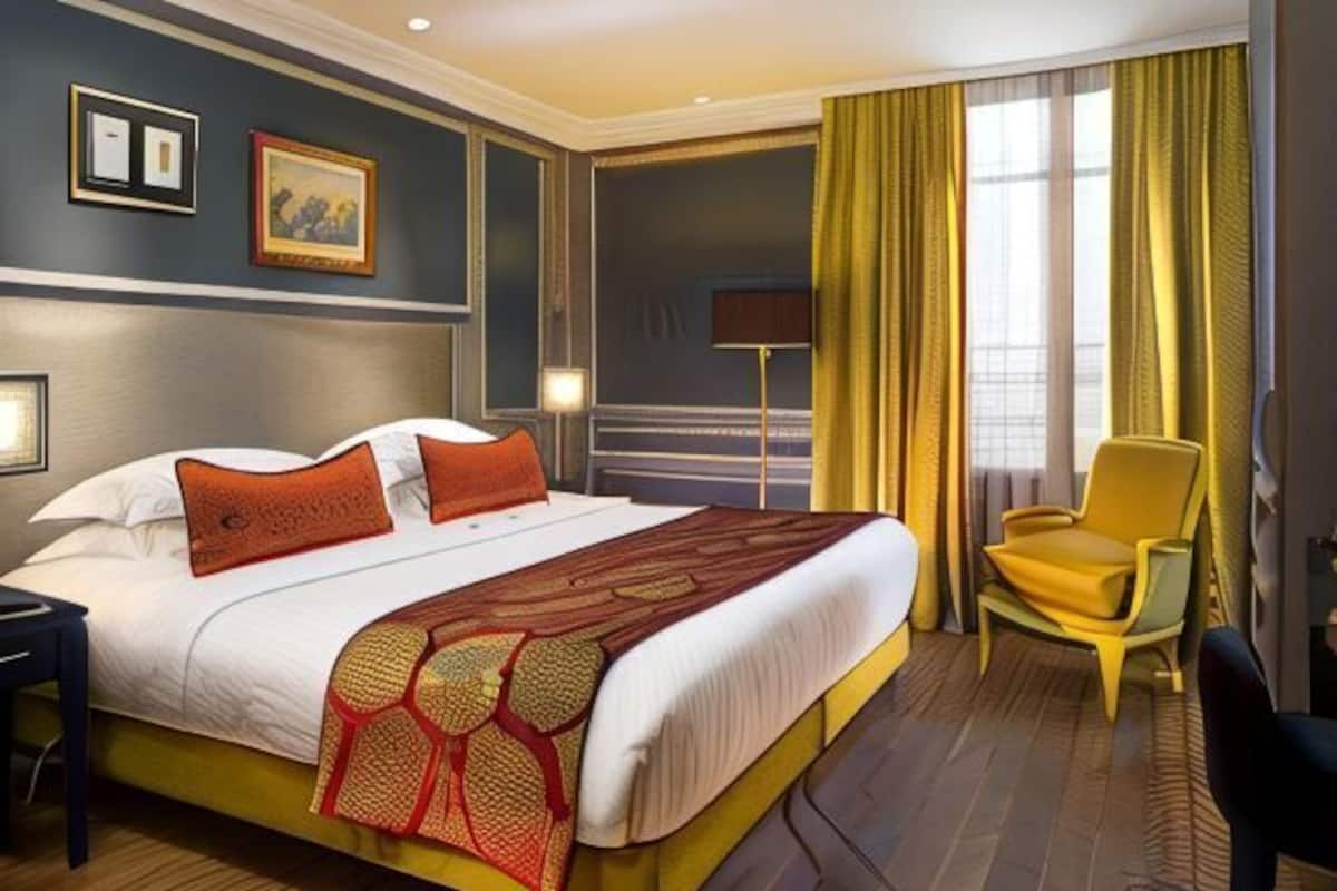 Minibar, in-room safe, individually decorated, desk