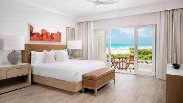 Deluxe Studio, Partial Ocean View (Recently Renovated) | Premium bedding, pillow-top beds, free minibar, in-room safe