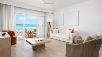 Een 32-inch flatscreentelevisie met kabelzenders en televisie