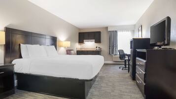 Chambre Standard, 1 trĂšs grand lit, non-fumeur, four Ă micro-ondes