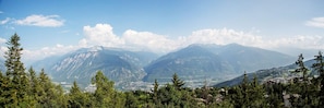 Blick auf die Berge