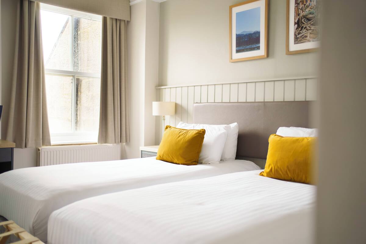 Standard Twin Room | Desk, laptop workspace, iron/ironing board, WiFi (free)