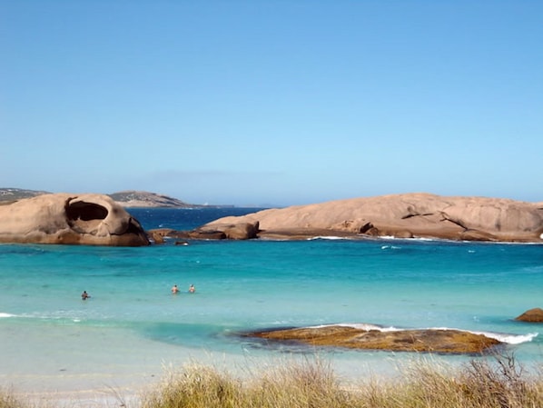 Accommodatie ligt op het strand