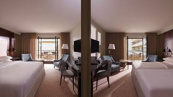 Family Room, Multiple Beds | 1 bedroom, premium bedding, pillowtop beds, minibar