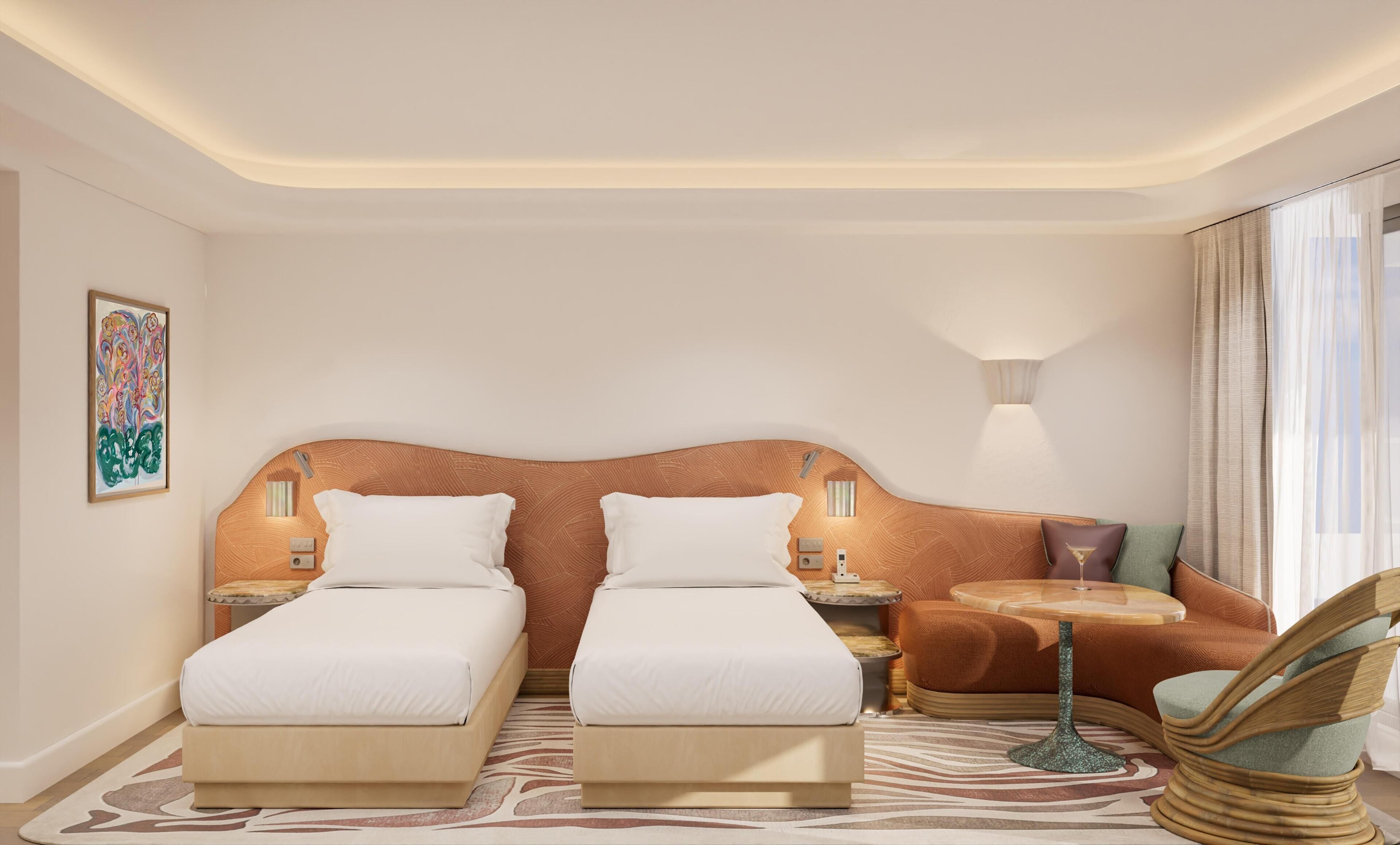 1 habitación, ropa de cama de alta calidad y camas con pillow-top 