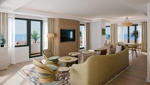 1 bedroom, premium bedding, pillow-top beds, minibar - Hôtel Palais de la Méditerranée In The Unbound Collection By Hyatt (Nice)