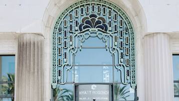 Entrada de la propiedad