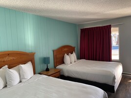 Standard Room, 2 Queen Beds | Iron/ironing board, free WiFi, bed sheets