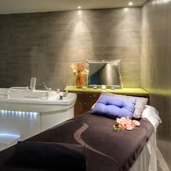 Body treatments, hydrotherapy, aromatherapy, body wraps, facials