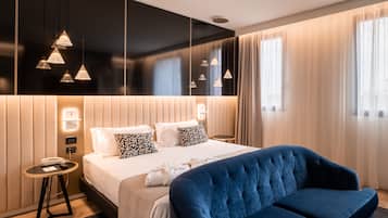 1 makuuhuone, minibaari, tallelokero huoneessa