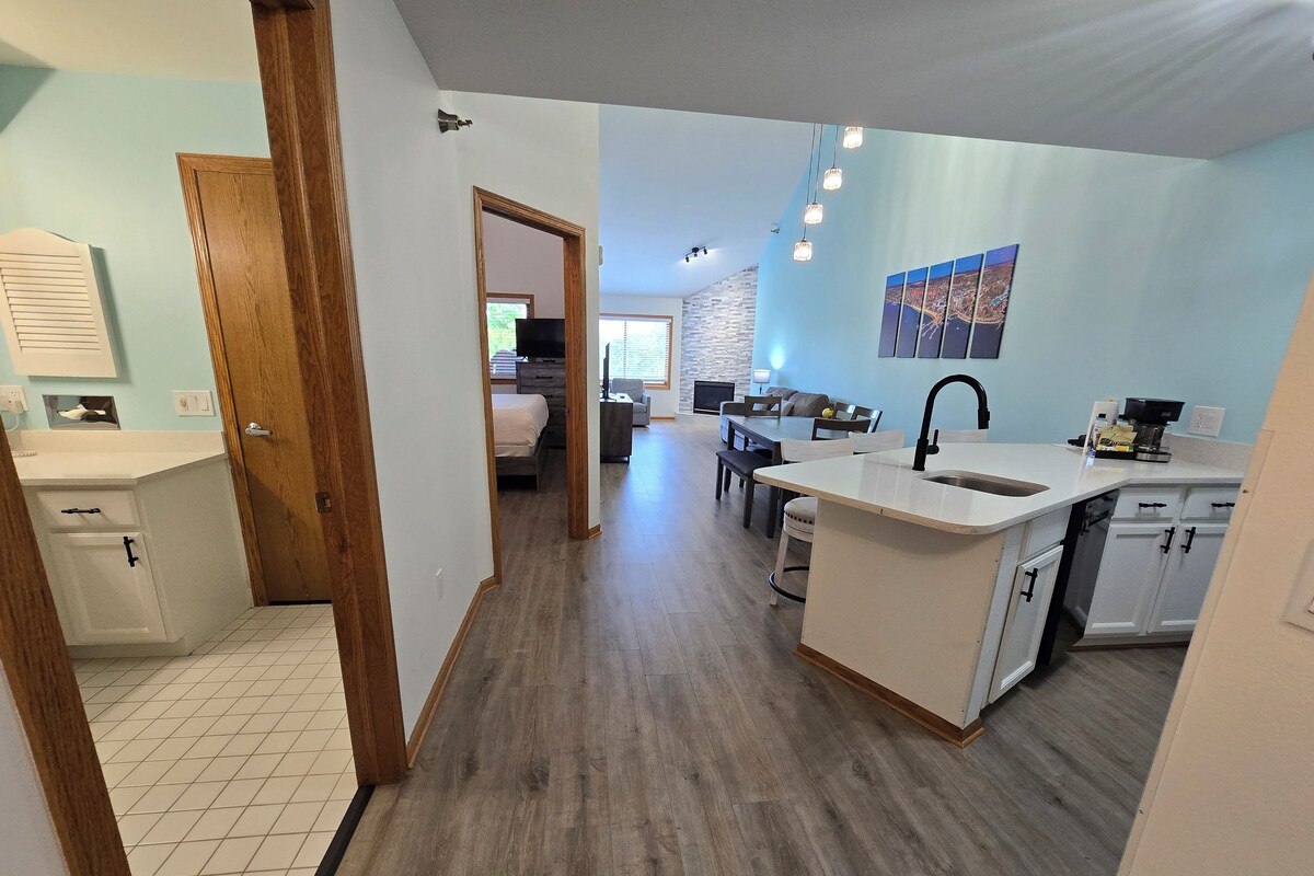 Dover Loft Nature Preserve View | Premium bedding, iron/ironing board, individually decorated