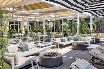 Rooftop terrace at Omni San Diego Hotel at the Ballpark