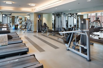 Fitness center at Omni San Diego Hotel