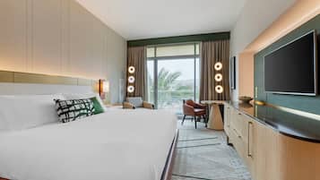 Camera Deluxe, 1 letto king, balcone, vista città | Vista dalla camera