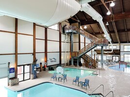 3 indoor pools, outdoor pool, pool umbrellas, sun loungers