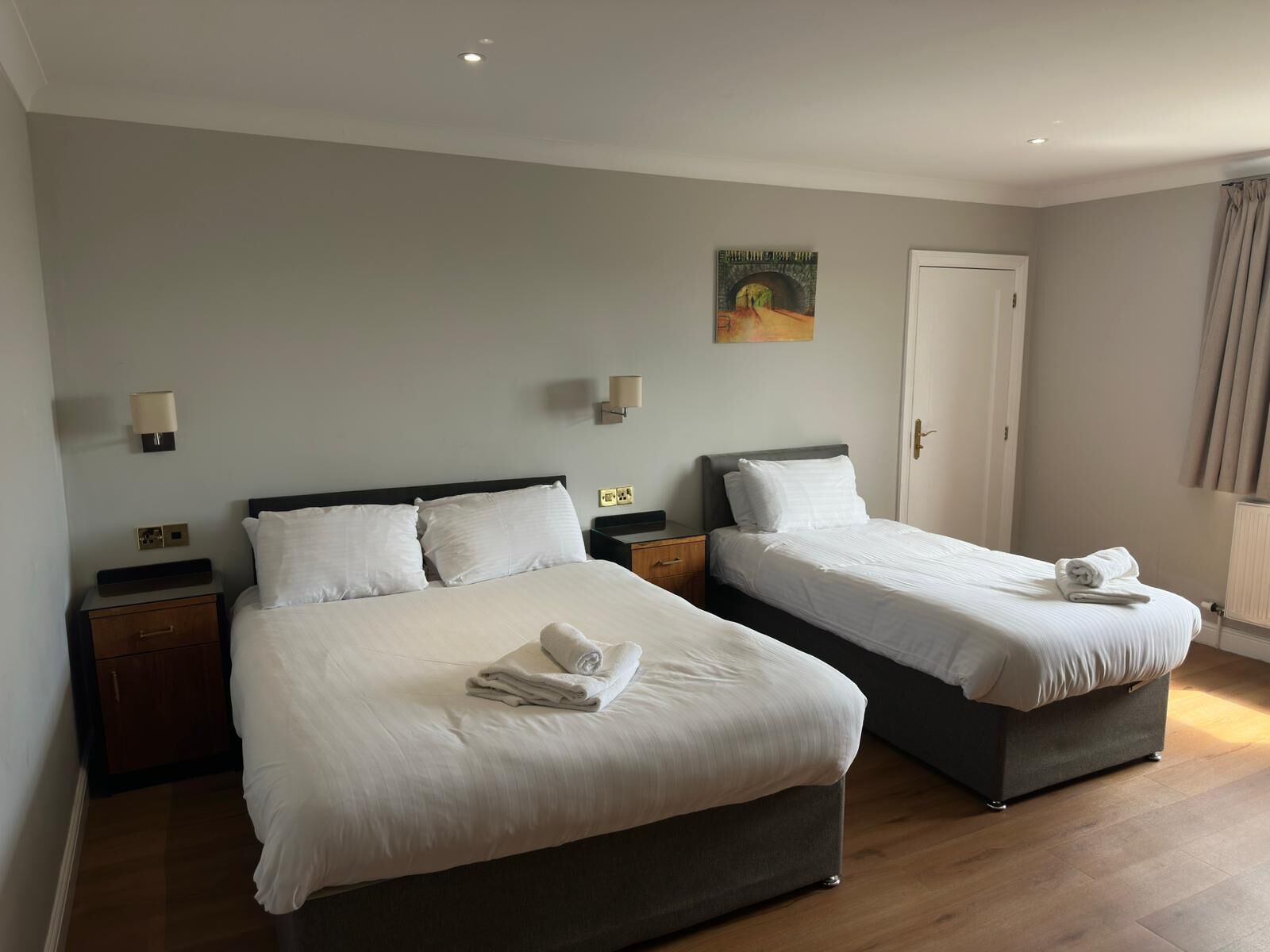 Family Quadruple Room | Individually furnished, desk, soundproofing, iron/ironing board