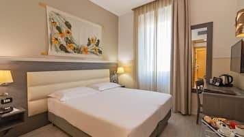 Superior-Doppelzimmer | Allergikerbettwaren, Zimmersafe, Verdunkelungsvorhänge