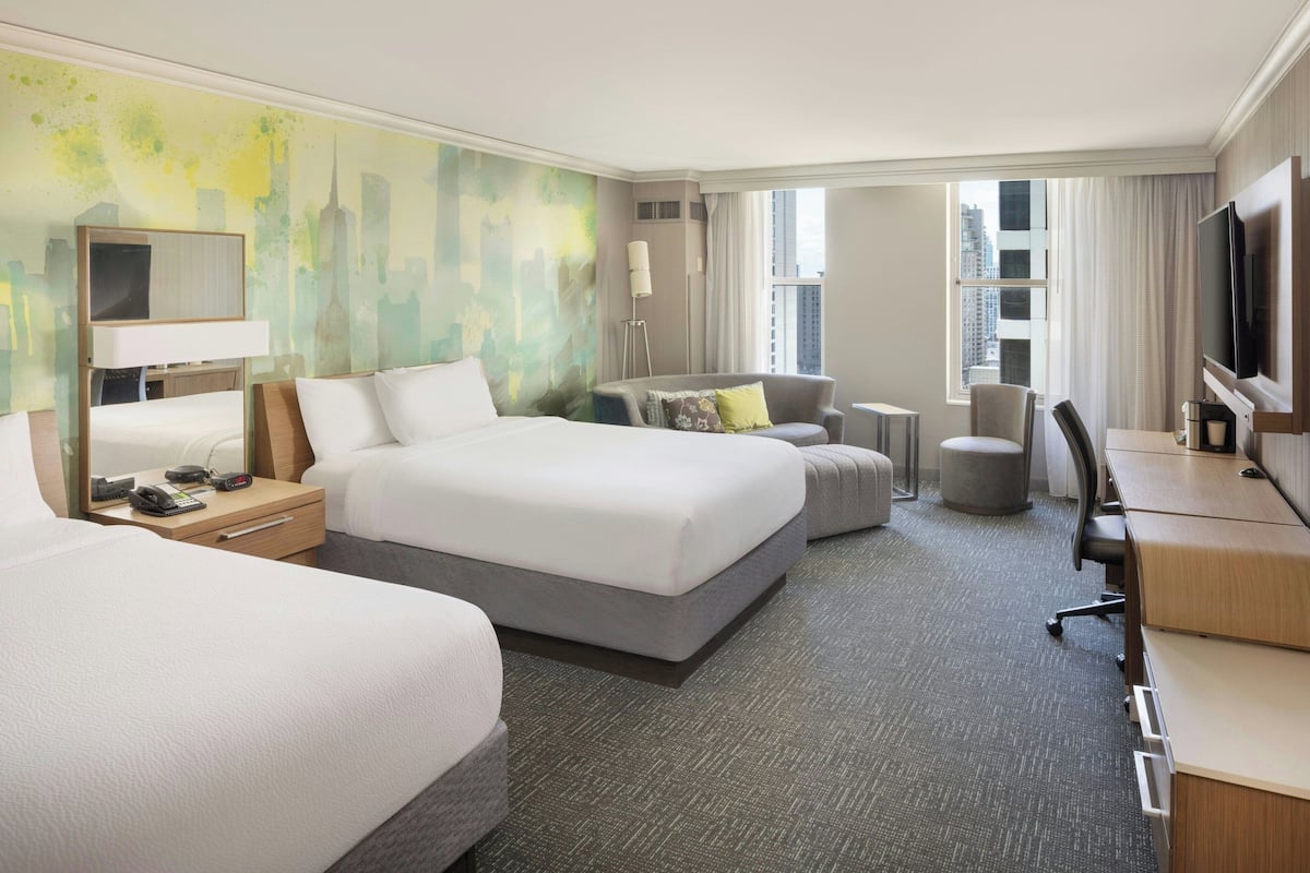 Premium bedding, in-room safe, desk, blackout curtains