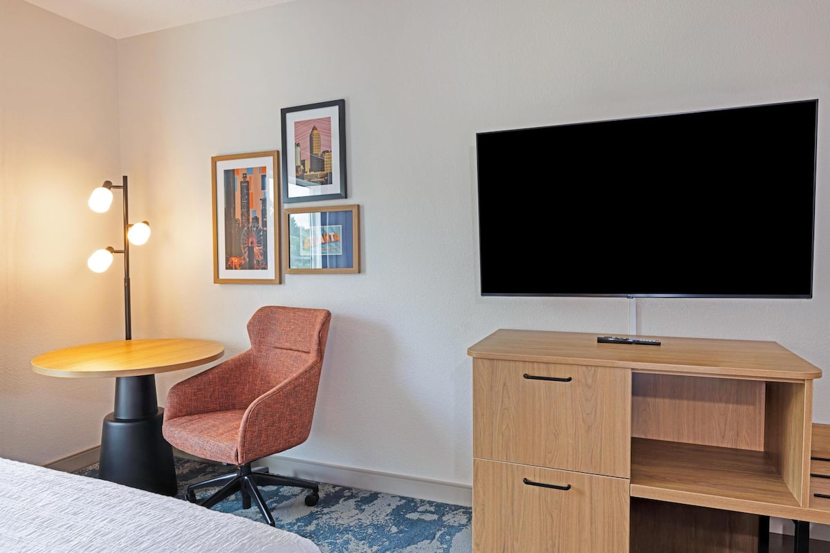 In-room safe, desk, blackout curtains, iron/ironing board