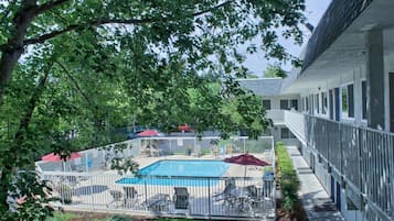 Seasonal outdoor pool