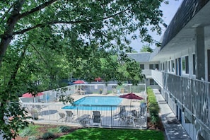 Seasonal outdoor pool