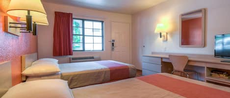 Free WiFi, bed sheets