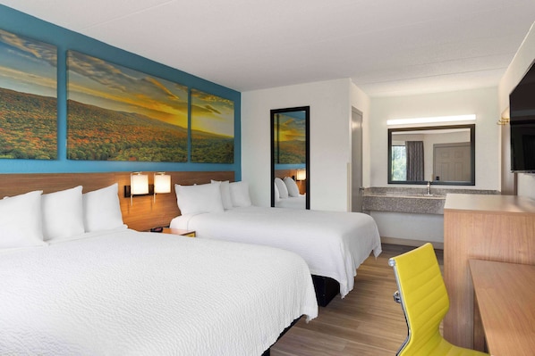 Wifi gratis y ropa de cama