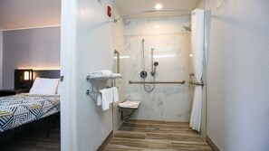Towels, soap, toilet paper