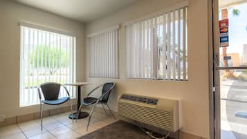 Zona de estar del vestíbulo