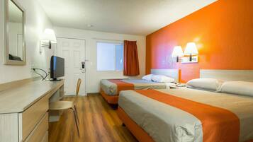 Cortinas blackout, wifi gratis y ropa de cama