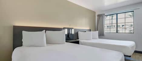 Free WiFi, bed sheets
