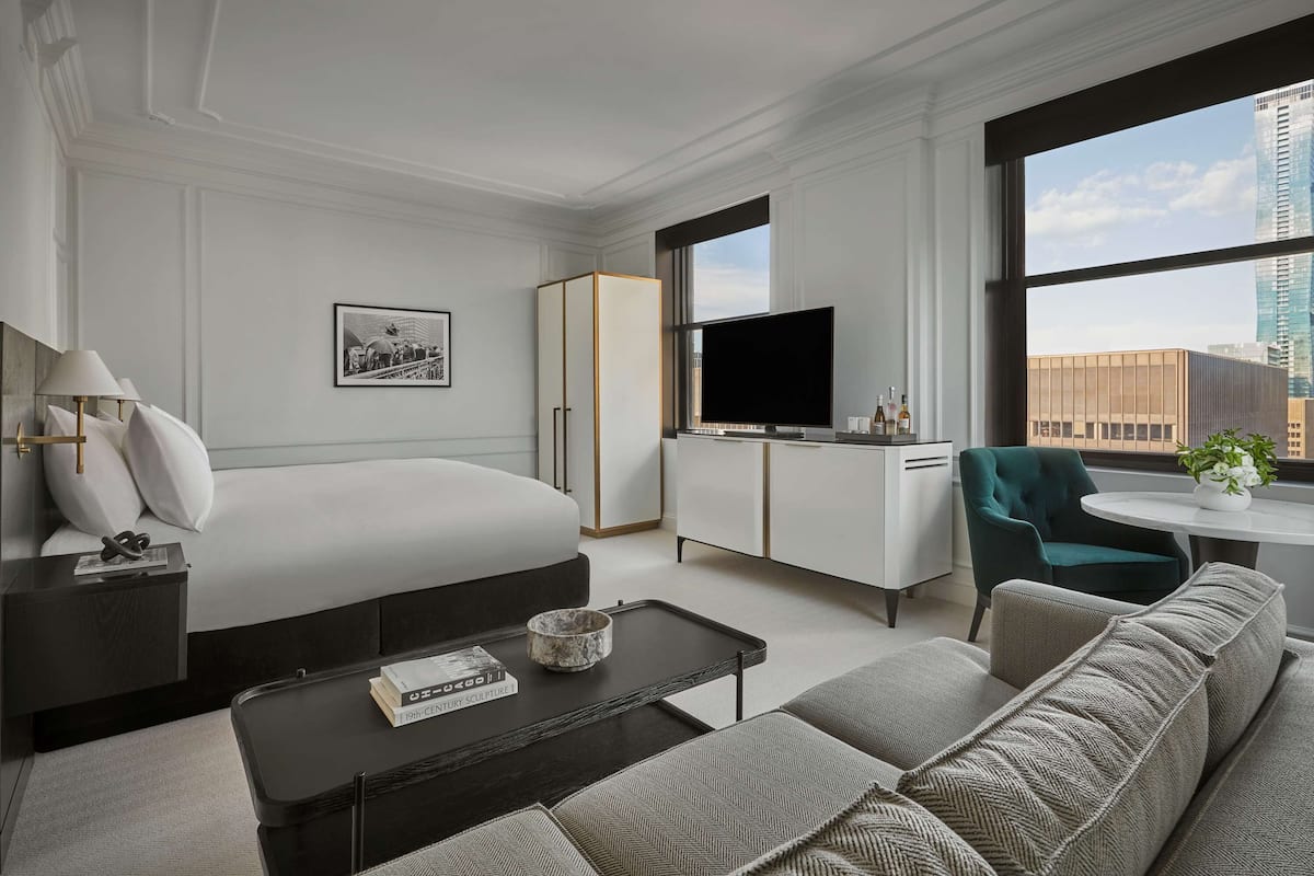 Studio, dans la tour | Vue sur la ville
