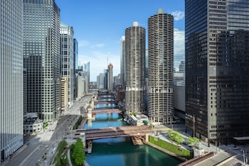 View from property looking out at Pendry Chicago