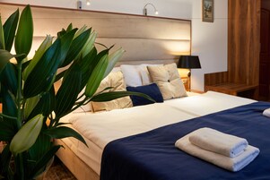 Doppia Deluxe | 1 camera, biancheria da letto ipoallergenica, una cassaforte in camera