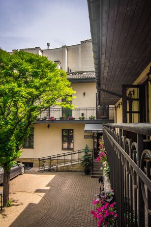 Fachada de la propiedad