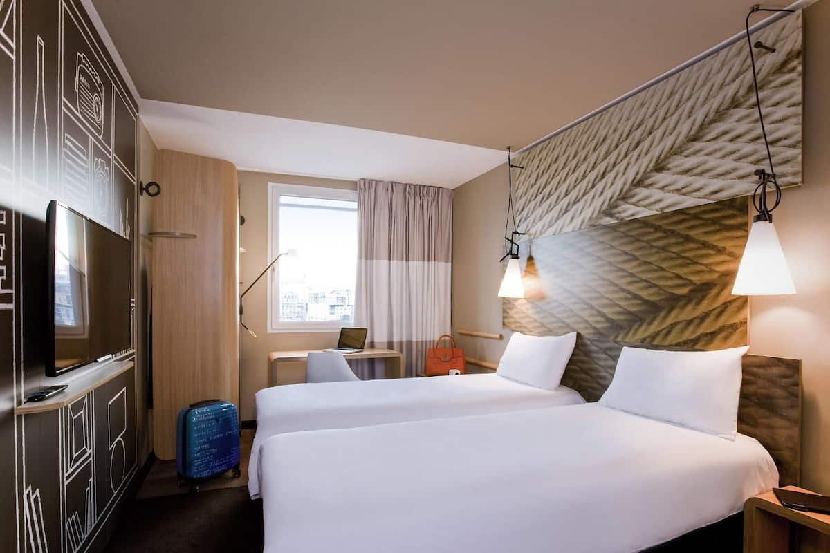 Chambre Standard, 2 lits jumeaux | Draps en coton égyptien, literie de qualité