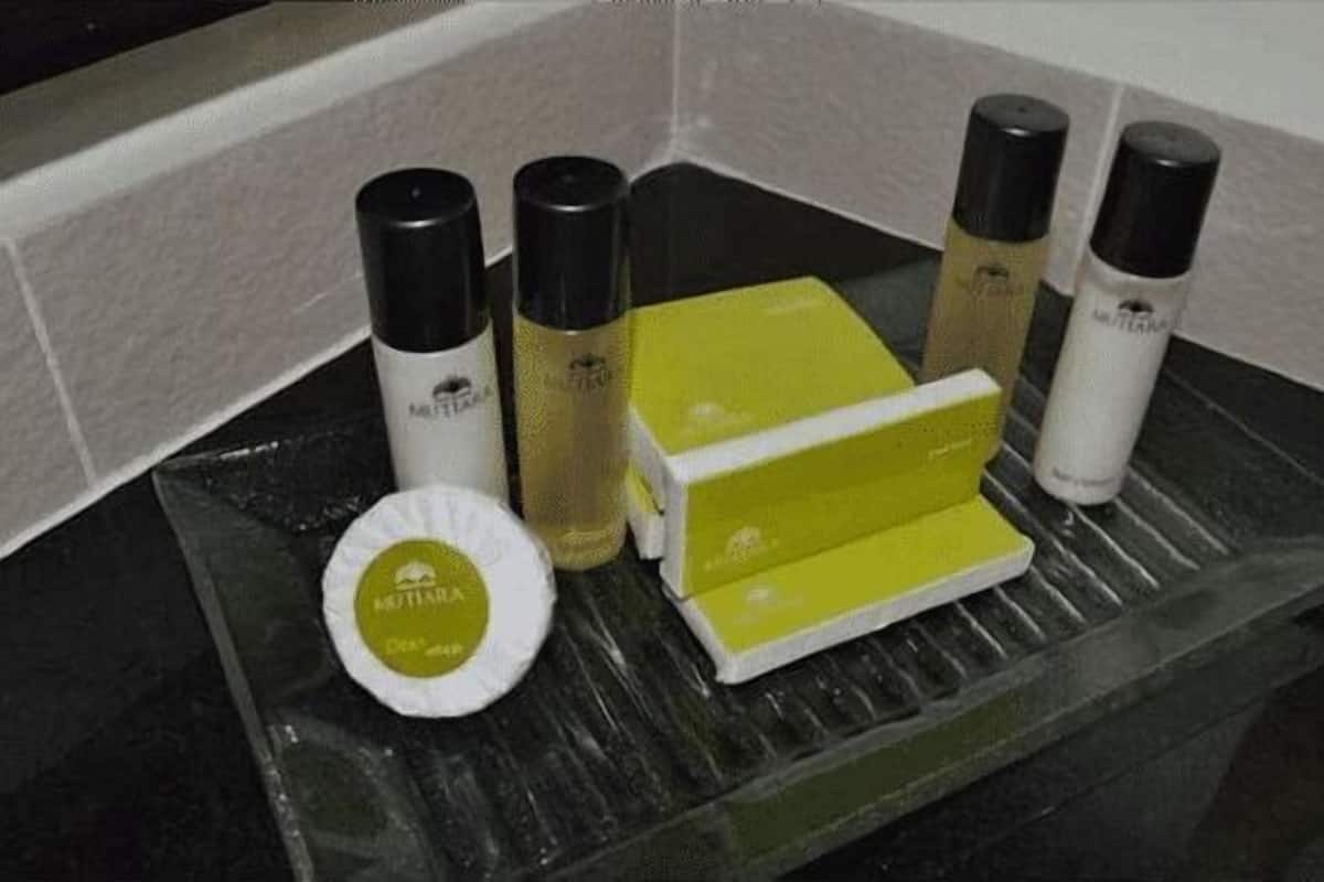 Faciliteter på badeværelset | Bruser, brusehoved med spredningseffekt, gratis toiletartikler