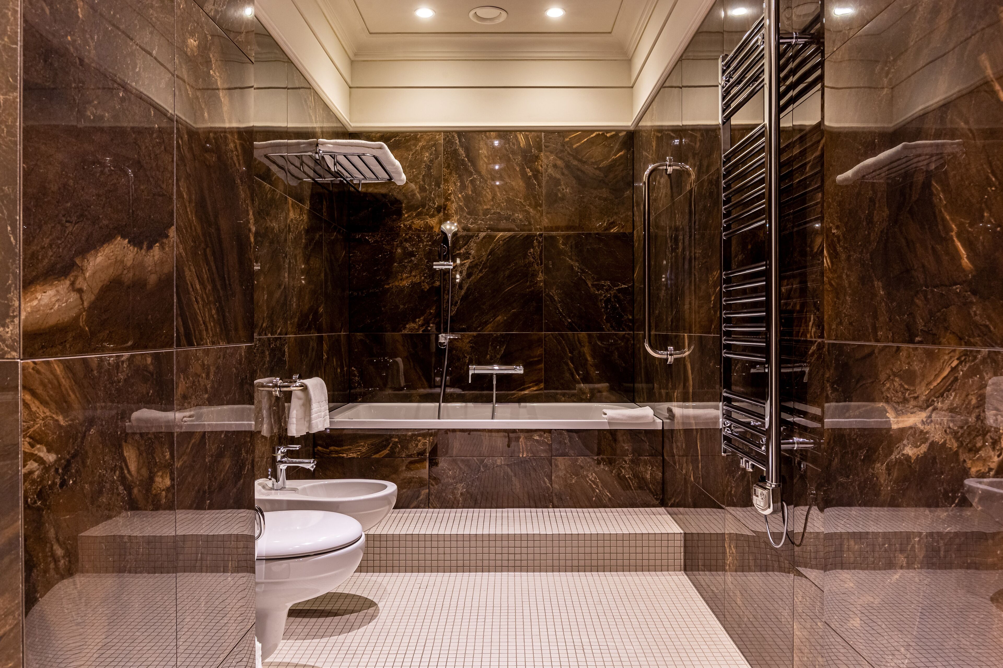 premier room front view (wellness access) | bathroom | free toiletries, hair dryer, bathrobes, towels