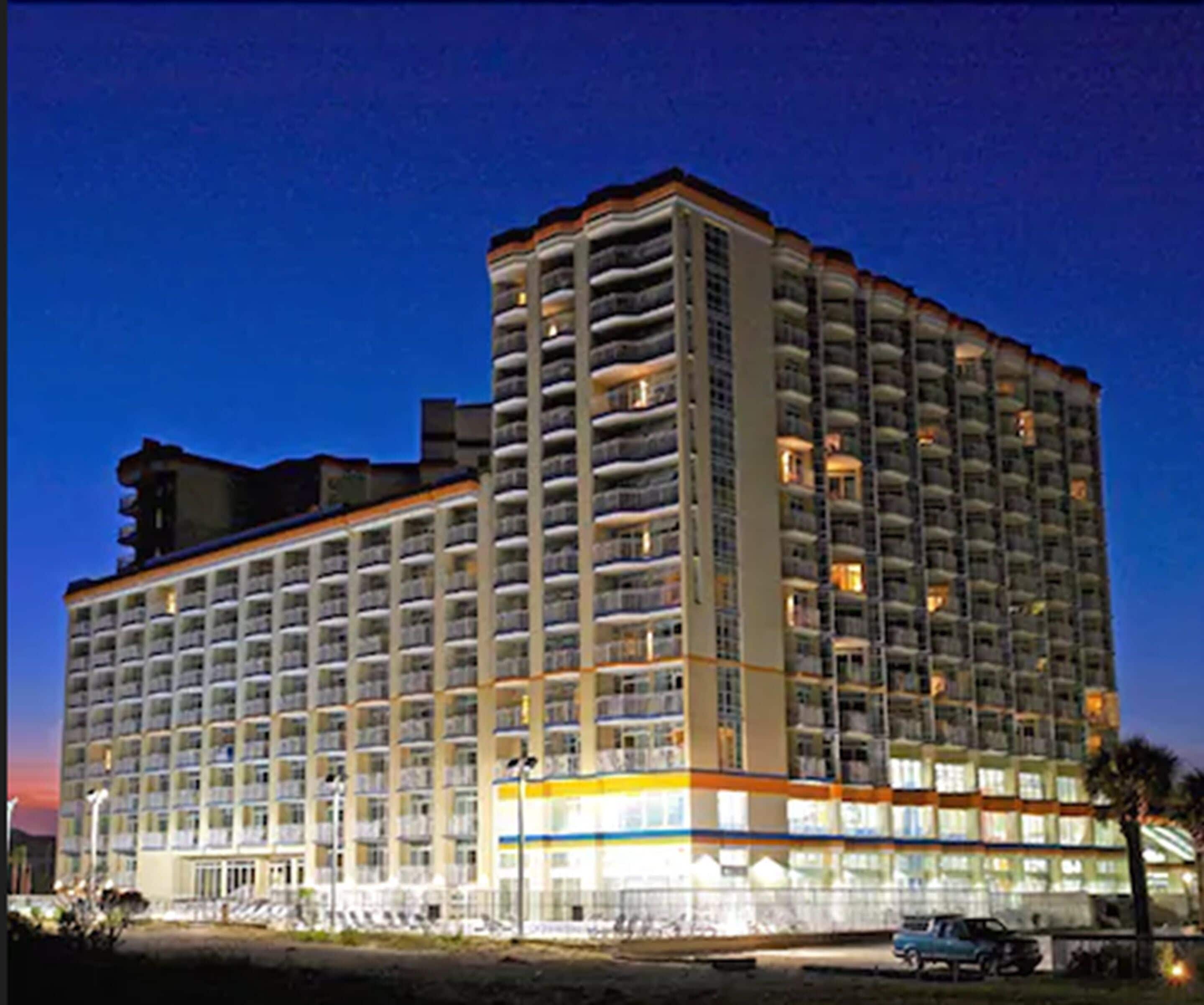 Front of property - evening/night