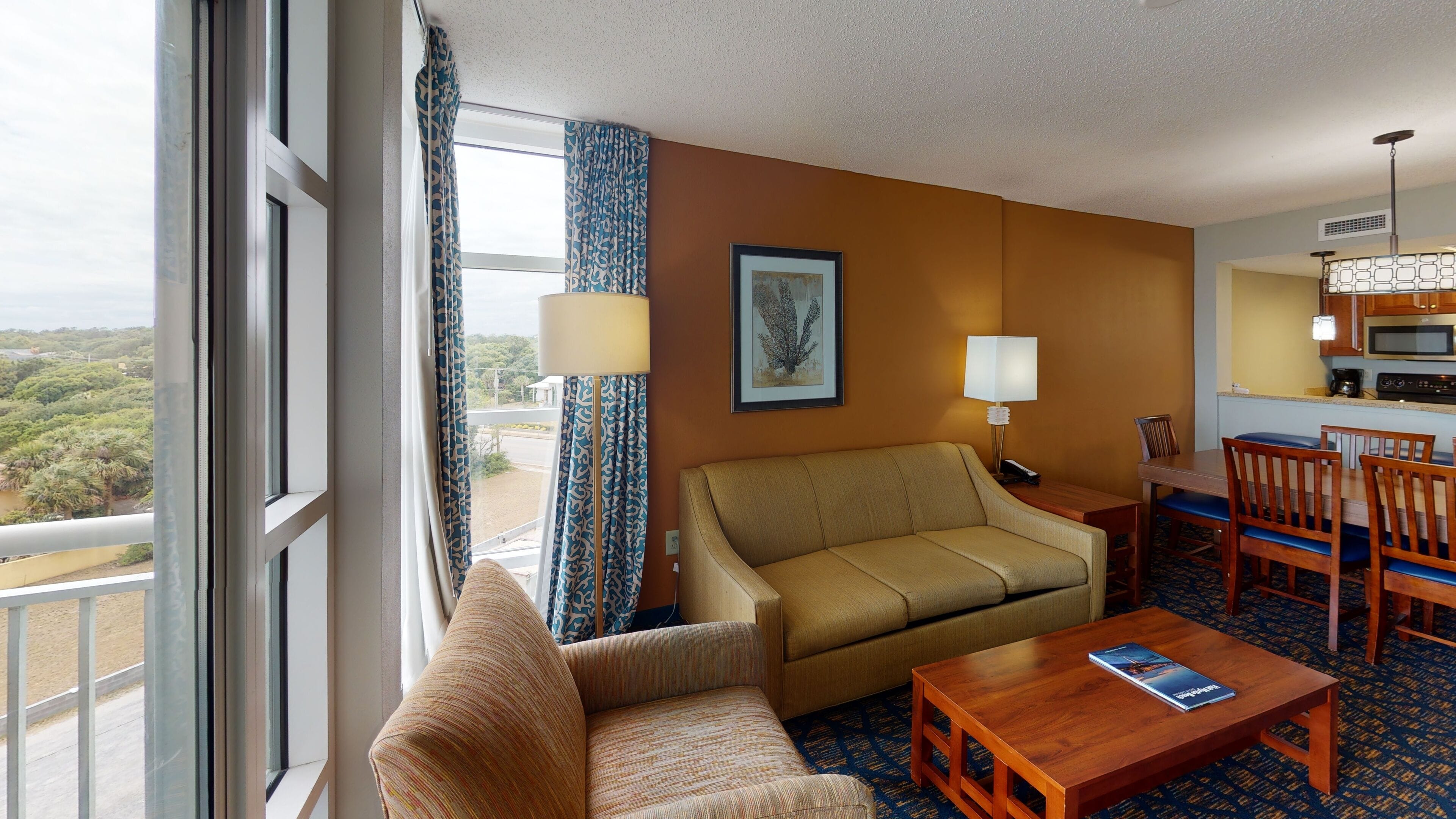 Deluxe Room, 2 Bedrooms, Oceanfront (Angle) | Living area | 40-inch flat-screen TV with cable channels, TV