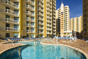 2 indoor pools, 3 outdoor pools, cabanas (surcharge)