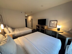 Room, 2 Queen Beds | Desk, iron/ironing board, free WiFi, bed sheets