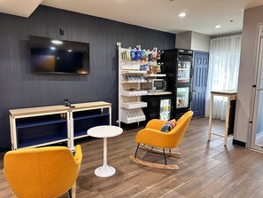 Sala de estar en el lobby