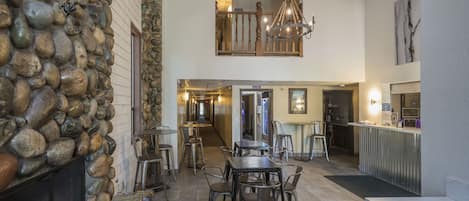 Sala de estar en el lobby