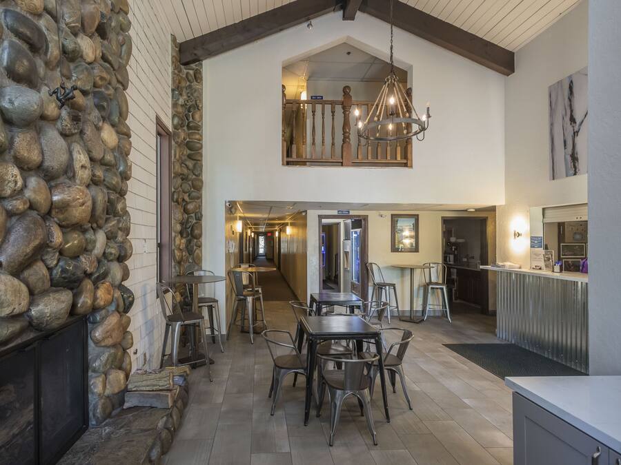 Sala de estar en el lobby